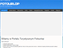 Tablet Screenshot of fotourlop.pl